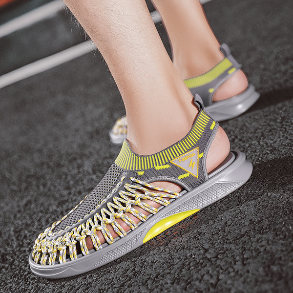 Νέο μοντέλο άνετα ανδρικά σανδάλια χωρίς στερέωση