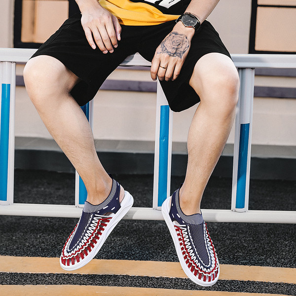 Νέο μοντέλο άνετα ανδρικά σανδάλια χωρίς στερέωση