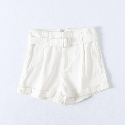 Új rövid farmer modell magas derékkal és övvel