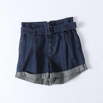 Új rövid farmer modell magas derékkal és övvel