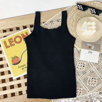 Καθημερινό γυναικείο αμάνικο με λεπτούς ιμάντες σε διάφορα χρώματα