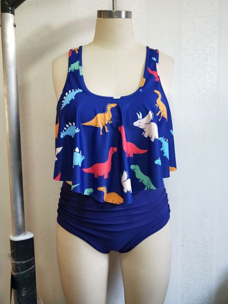 ΝΕΟ μοντέλο γυναικείο μαγιό σε δύο μέρη με μπλε χρώμα