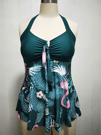 Model NOU costum de baie dama in doua parti marime mare