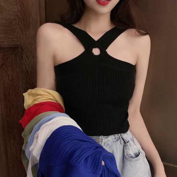 Ежедневен дамски потник  с широки презрамки