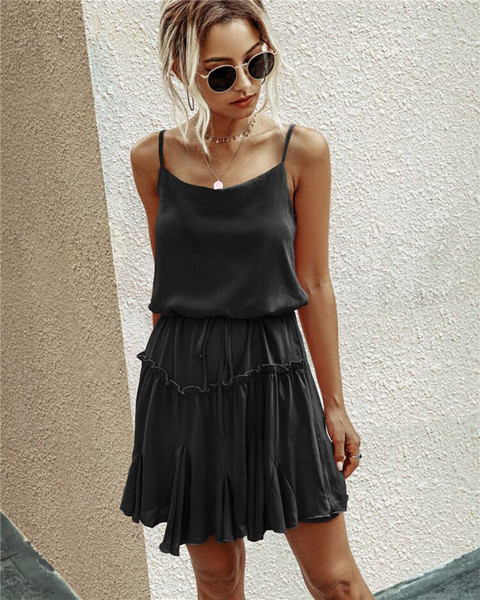 Ежедневна дамска рокля с колан - разкроен модел