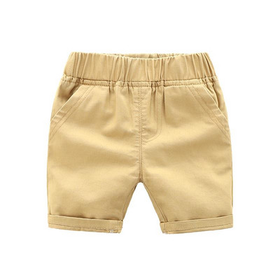 Model uni de pantaloni scurți pentru copii cu elastic și buzunare