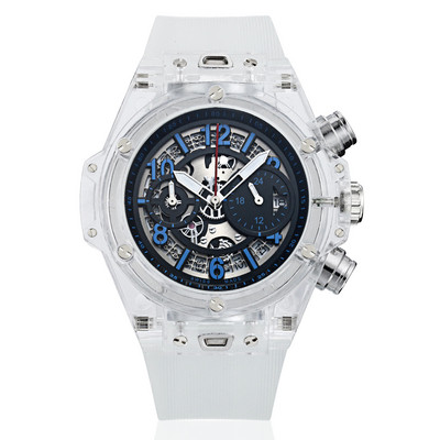 Ανδρικό ρολόι χαλαζία με λουράκι σιλικόνης