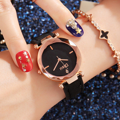 Γυναικείο αδιάβροχο ρολόι σε στρογγυλό σχήμα