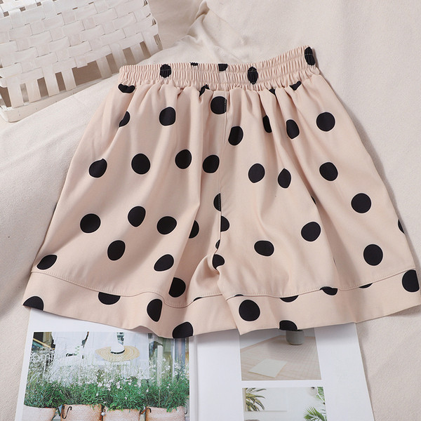 Alkalmi férfi nadrág elasztikus pöttyökkel és zsebekkel