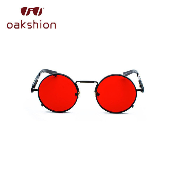 Γυαλιά ηλίου με στρογγυλό σχήμα και λεπτό πλαίσιο κατάλληλο για άνδρες και γυναίκες