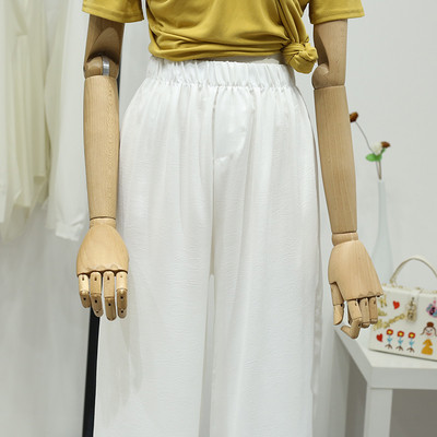 Pantaloni lungi de dama la moda cu talie elastica