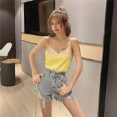 Litritega ja sillerdavate värvidega kaasaegne naiste topp