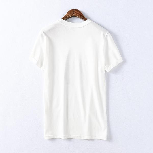 Γυναικείο μπλουζάκι με επιγραφή και κοντά μανίκια