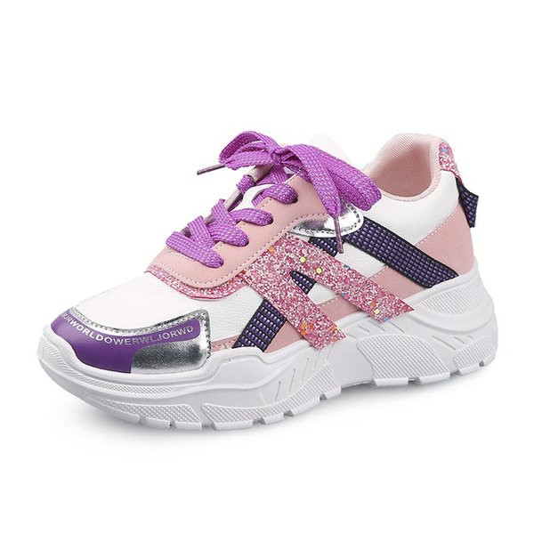 Νέο μοντέλο γυναικεία αθλητικά παπούτσια με τραχιά σόλα