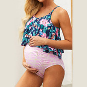 Γυναικείο μαγιό για έγκυες γυναίκες σε δύο μέρη