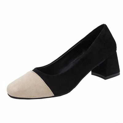 Pantofi eleganti de dama cu toc inalt gros