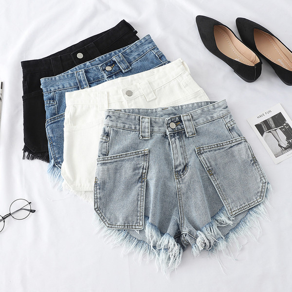 Naiste rebenenud motiividega teksapüksid