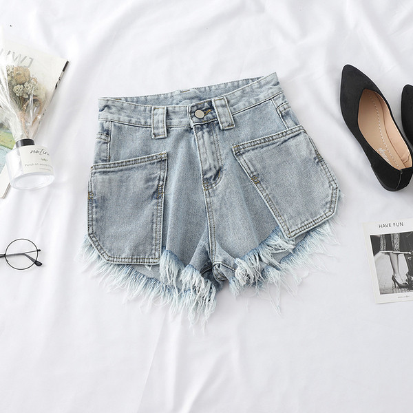 Naiste rebenenud motiividega teksapüksid