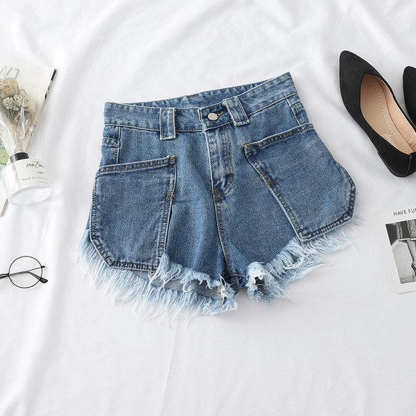 Naiste rebenenud motiividega teksapüksid