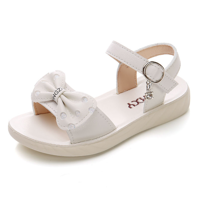 Μοντέρνα παιδικά σανδάλια με κορδέλα και αγκράφα