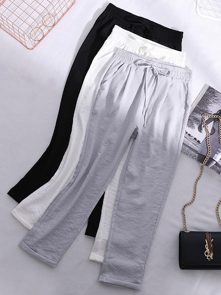 Naiste vabaaja püksid 7/8 elastse vöökohaga