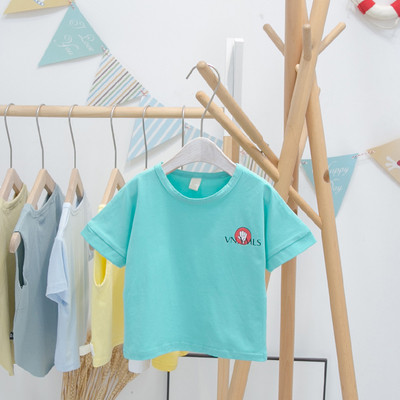 Tricou modern pentru copii cu decolteu rotund și mâneci scurte