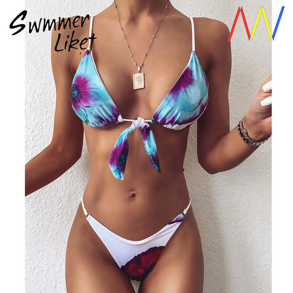 Γυναικείο Μαγιό μπικίνι σε ιριδίζοντα χρώματα