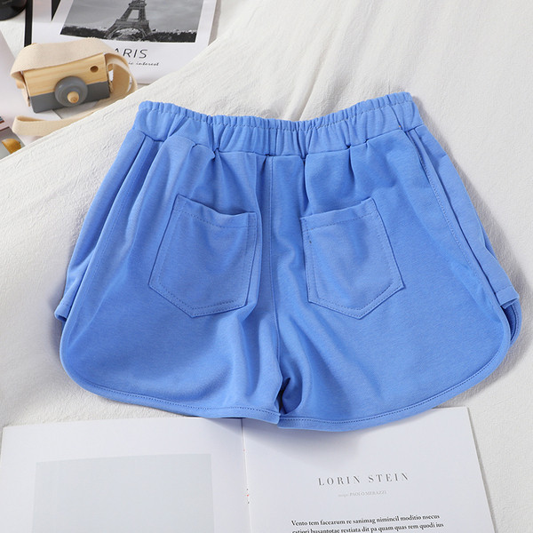 Pantaloni scurți casual dama cu elastic si buzunare