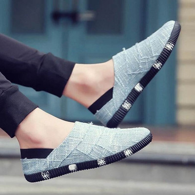 Ανδρικά καθημερινά  μοκασίνια απλό μοντέλο - λεπτή σόλα