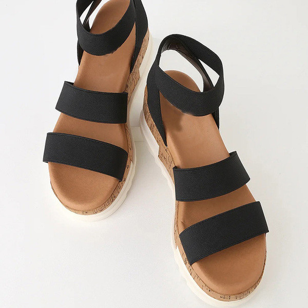 ΝΕΟ μοντέλο γυναικεία σανδάλια με παχιά πλατφόρμα 
