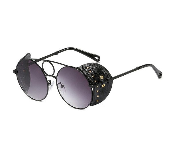 Elegantsed ümara kujuga ja õhukese raamiga naiste päikeseprillid