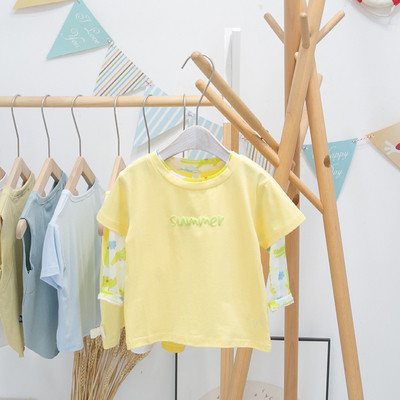 Tricou pentru copii model nou cu maneca scurta pentru baieti