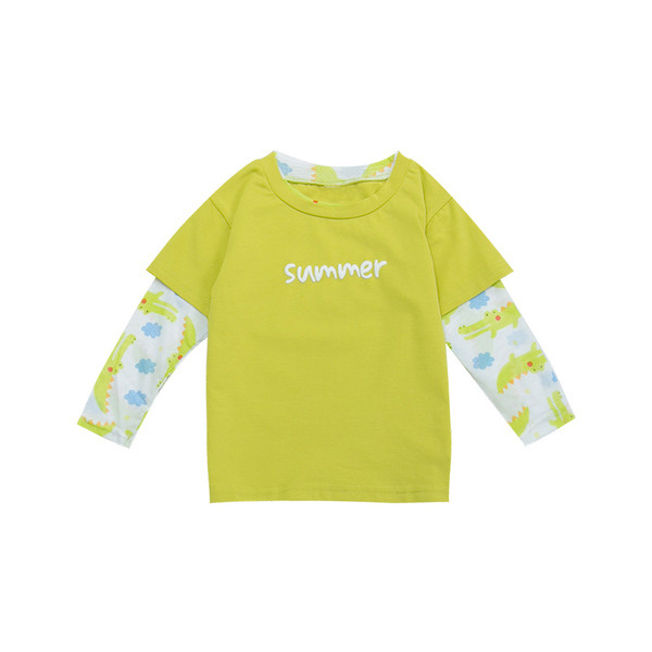 Új modell rövid ujjú gyerek póló fiúknak