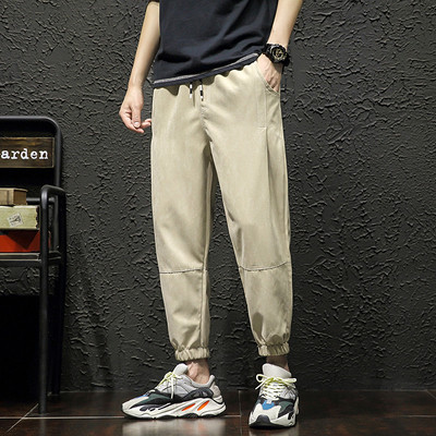 Pantaloni sport si casual barbati cu elastic si buzunare