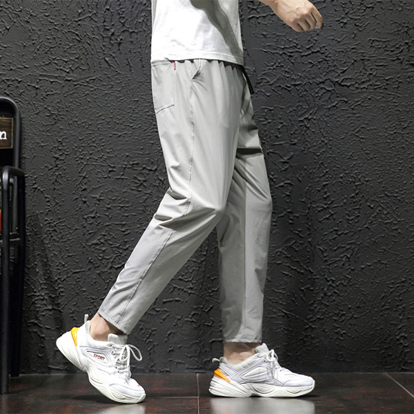 Ανδρικό casual παντελόνι με μήκος 9/10