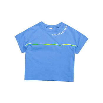 Модел детска тениска с обло деколте и щампа