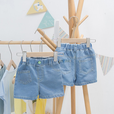 Pantaloni casual copii din denim pentru baieti