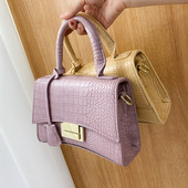 Moodne ökonahast pikkade ja lühikeste sangadega ning metallist kinnitusega naiste kott