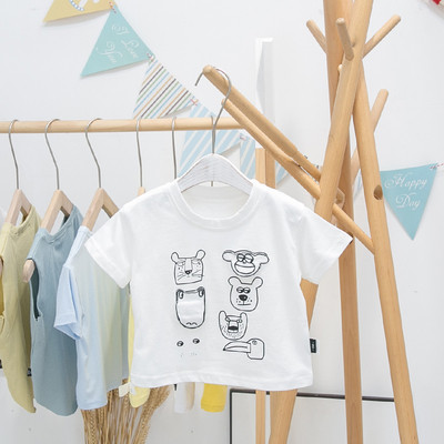 Bluza pentru copii model nou cu decolteu rotund pentru baieti