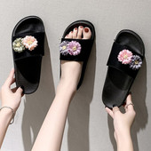 Lilleelemendi ja lameda tallaga naiste vabaaja sussid