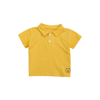 Нов модел детска блуза с класическа яка за момчета