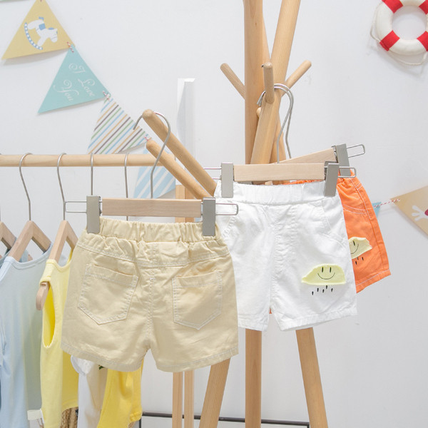 Pantaloni scurți pentru copii cu buzunare și talie elastică