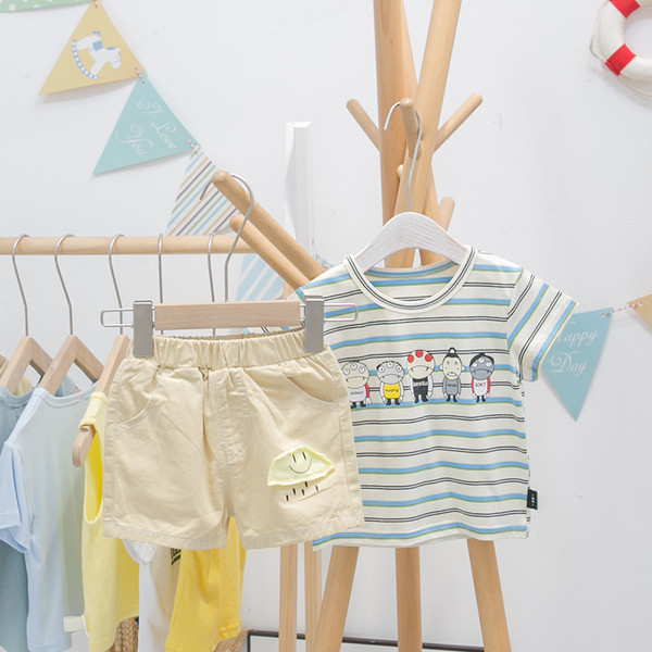 Pantaloni scurți pentru copii cu buzunare și talie elastică