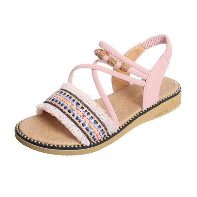 Casual γυναικεία σανδάλια με επίπεδη σόλα