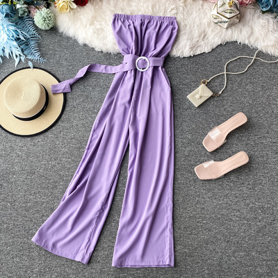 Naiste vabaaja kombinesoon rihmaga