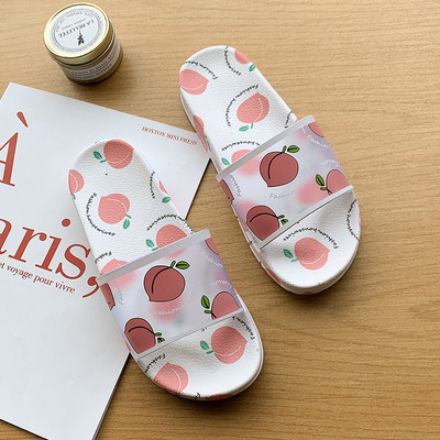 Papuci casual de dama cu aplicatie si curea din silicon