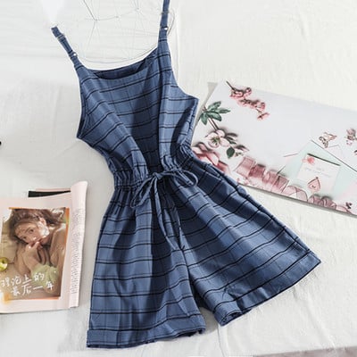 Ежедневен дамски гащеризон с връзки 