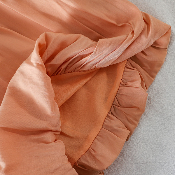 Плисирани дамски къси панталони с висока талия 