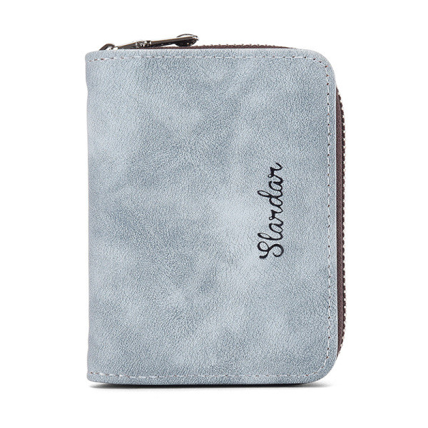 Muška karta torbica sa patentnim zatvaračem i natpisom