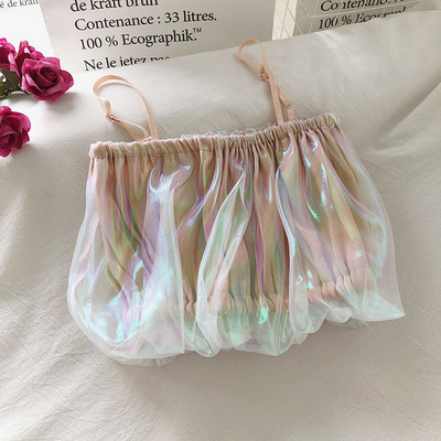 Актуален дамски потник с холограмен ефект